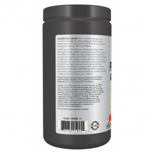 پودر انرژی پیشرفته قبل از تمرین NOW Pre-Workout Advanced Energy Powder (600 گرم)