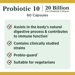 کپسول پروبیوتیک Nature's Bounty Probiotic 10 نیچرز بونتی