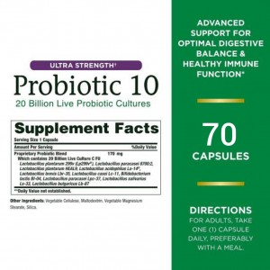 کپسول پروبیوتیک Nature's Bounty Probiotic 10 نیچرز بونتی