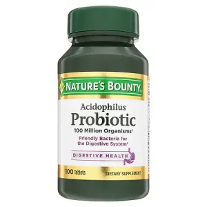 کپسول پروبیوتیک Nature's Bounty Probiotic 10, 100 Million نیچرز بونتی (100 عددی)