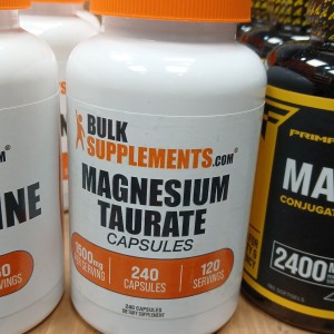 کپسول منیزیم تورات Bulk Supplement Magnesium Taurate 1500mg (240 عددی)