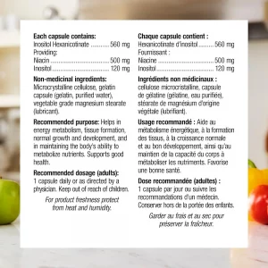 کپسول ویتامین نیاسین Webber Naturals Niacin B3 500mg وبر نچرالز (90 عددی)