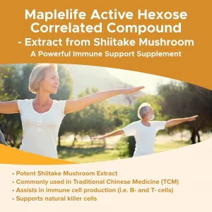 کپسول قارچ شیتاکه MapleLife Shiitake Mushroom (90 عددی)