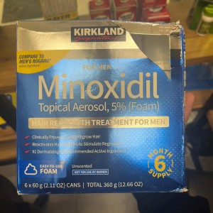 فوم ماینوکسیدیل رشد مجدد موی 5 درصد Kirkland Minoxidil کرکلند (6 عددی)