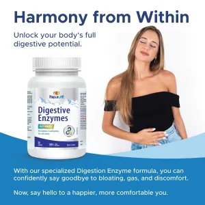 قرص مکمل آنزیم دایجستیو MapleLife Enzymes Digestives (90 عددی)