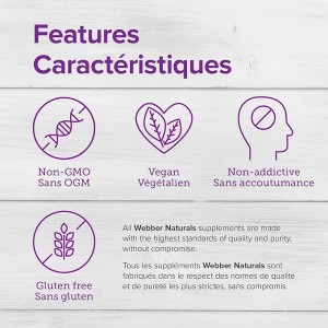 قرص ملاتونین Webber Naturals Melatonin Magnesium 10/150mg وبر نچرالز (60 عددی)