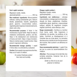 قرص منیزیم Webber Naturals Magnesium Complex 250mg وبر نچرالز (210 عددی)