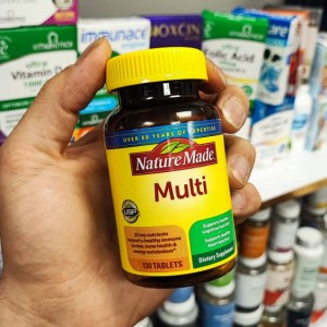 قرص مولتی ویتامین Nature Made Multivitamin نیچرمید (130 عددی)