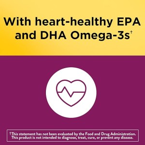 پاستیل مولتی ویتامین + امگا Nature Made Multivitamin + Omega For Her نیچرمید (180 عددی)