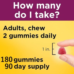 پاستیل مولتی ویتامین + امگا Nature Made Multivitamin + Omega For Her نیچرمید (180 عددی)