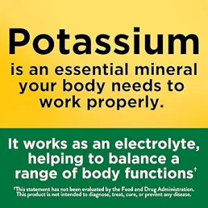 کپسول پتاسیم گلوکونات NOW Potassium Gluconate 90mg (100 عددی)