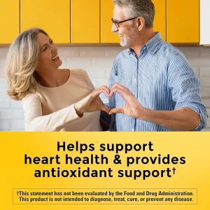 سافت ژل کوآنزیم NatureMade Coenzyme Q10 100mg نیچرمید (30 عددی)