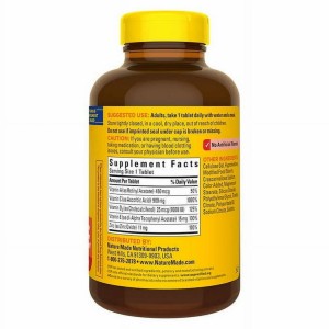 قرص سوپر ویتامین NatureMade Super C نیچرمید (200 عددی)