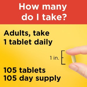 قرص ویتامین NatureMade Vitamin C 1000mg نیچرمید (105 عددی)