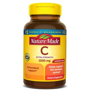 قرص ویتامین NatureMade Vitamin C 1000mg نیچرمید (105 عددی)