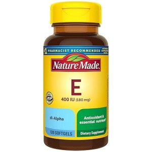 سافت ژل ویتامین NatureMade Vitamin E 180mg نیچرمید (120 عددی)