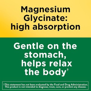 کپسول منیزیم گلیسینات NatureMade Magnesium Glycinate 200mg نیچرمید (70 عددی)