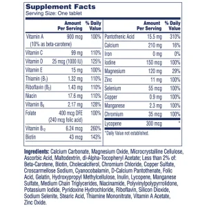 مولتی ویتامین آقایان بایر Bayer One Day Men's (300 عددی)