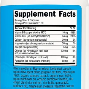 کپسول بهبود خستگی و گرفتی عضلات الکترولیت نیوتریکاست Nutricost Electrolyte Complex (120 عددی)