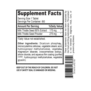 قرص پاکسازی کبد خار مریم افترایو  Afterave Milk Thistle (60 عددی)