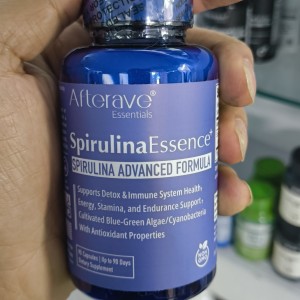 کپسول چربی سوز اسپرولینا افترایو Afterave Spirulina Essence 500mg (90 عددی)