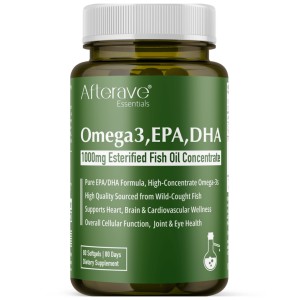 سافت ژل امگا 3 افترایو Afterave Omega 3 1000mg EPA DHA Complex (75 عددی)