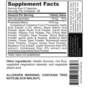 کپسول پاکسازی کبد و سموم افترایو Afterave Advanced Spark Detox (60 عددی)