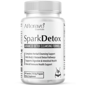 کپسول پاکسازی کبد و سموم افترایو Afterave Advanced Spark Detox (60 عددی)