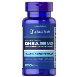 قرص دهیدروپیاندروسترون Puritan Pride DHEA 25mg پوریتان پراید (250 عددی)