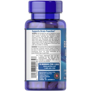 کپسول بربرین و جینکو بیلوبا Puritan Pride Berberine & Ginkgo Biloba پوریتان پراید (60 عددی)