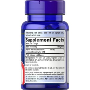 سافت ژل سلامت قلب Puritan Pride Ubiquinol 300mg (30 عددی)