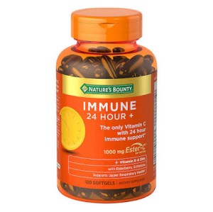 سافت ژل تقویت سیستم ایمنی بدن Nature's Bounty Immune 24+ Hour نیچرز بونتی (120 عددی)