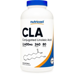 کپسول کاهش چربی بدن نوتریکاست Nutricost CLA 2.400mg (240 عددی)