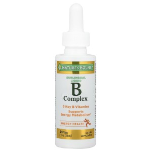 قطره ب کمپلکس نیچرز بونتی Nature Bounty B-Complex Sublingual Liquid ( 59 میل)