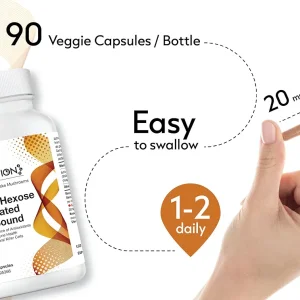 کپسول تقویت سیستم ایمنی بدن Dr Nutrition AHCC 500mg (90 عددی)