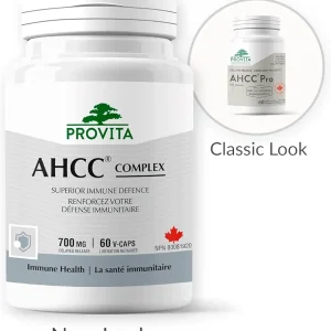 کپسول تقویت سیستم ایمنی بدن Provita AHCC 700mg (60 عددی)