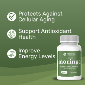 کپسول برگ مورینگا Nanton Moringa Oleifera 450mg (120 عددی)