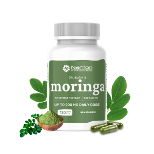 کپسول برگ مورینگا Nanton Moringa Oleifera 450mg (120 عددی)