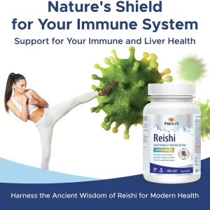 کپسول تقویت سیستم ایمنی بدن قارچ گانودرما MapleLife Reishi Mushroom 500mg (90 عددی)