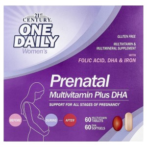 قرص ویتامین بارداری PreNatal قرن 21 (60 عددی)