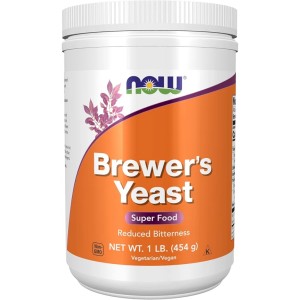 پودر مخمر جو NOW Foods Brewer's Yeast (454 گرم)