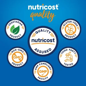 کپسول افزایش تستتسرون دی اسپارتیک اسید نوتریکاست Nutricost D-Aspartic Acid 3000mg (120 عددی)
