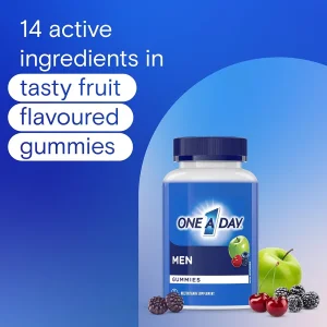 پاستیل مولتی ویتامین آقایان بایر  Bayer Gummies One Day Men's (130 عددی)