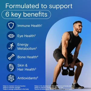 پاستیل مولتی ویتامین آقایان بایر  Bayer Gummies One Day Men's (130 عددی)