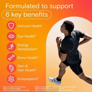پاستیل مولتی ویتامین تقویت ایمنی بدن بایر Bayer One A Day Multi+ Immunity Gummies (120 عددی)