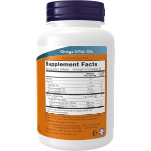 مینی ژل امگا 3 NOW Foods Mini Gel Omega (180 عددی)
