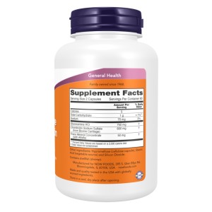 کپسول تقویتی مفاصل گلوکوزامین کندرواتین NOW Foods Glucosamine & Chondroitin (120 عددی)
