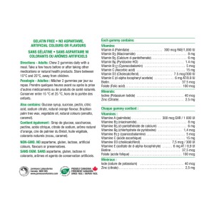 پاستیل مولتی ویتامین بزرگسالان Jamieson Multi Vitamin Adult Gummies جیمیسون (150 عددی)