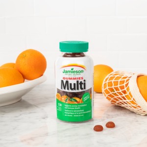 پاستیل مولتی ویتامین بزرگسالان Jamieson Multi Vitamin Adult Gummies جیمیسون (150 عددی)