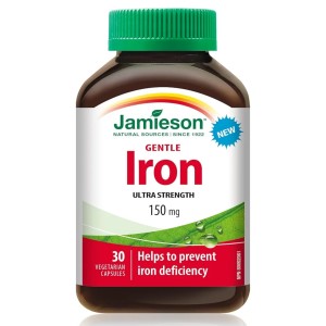 کپسول آهن Jamieson Iron 150mg جیمیسون  (30 عددی)